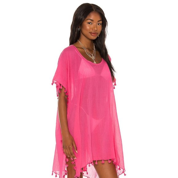 NWT Seafolly X Revolve Amnesia Kaftan in Boysenberry